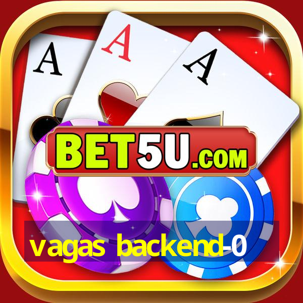 vagas backend